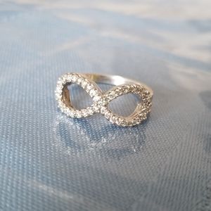 Infinity Rhinestone Ring